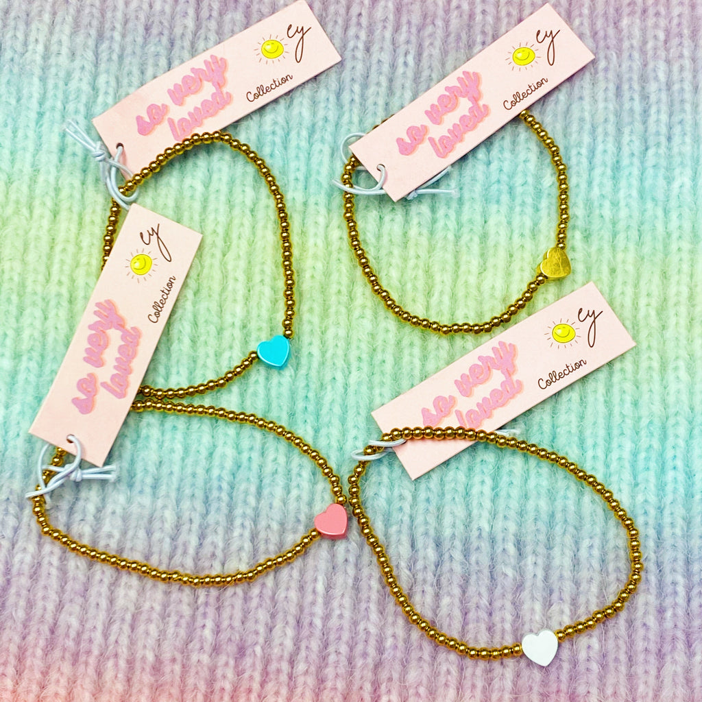 So Very Loved Heart Bracelet