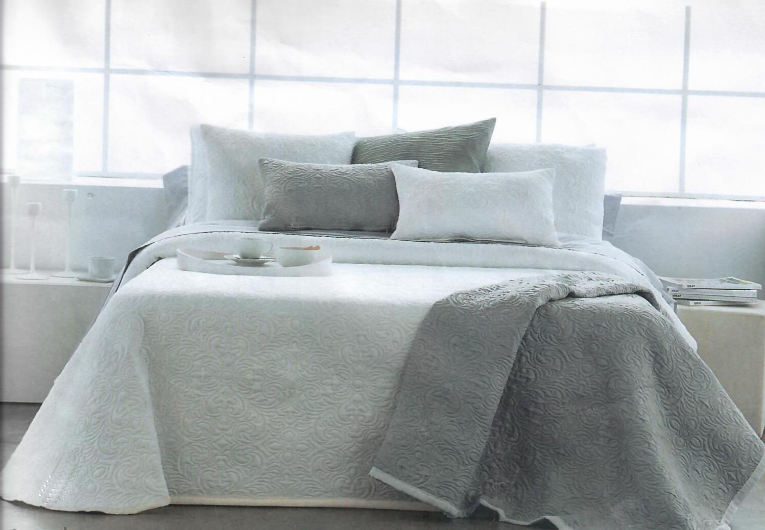 Couvre-lit  Elen blanc