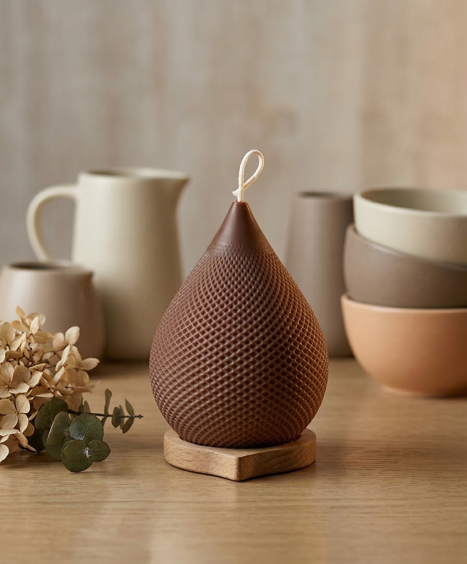 Teardrop Candle | Home Decor Accent