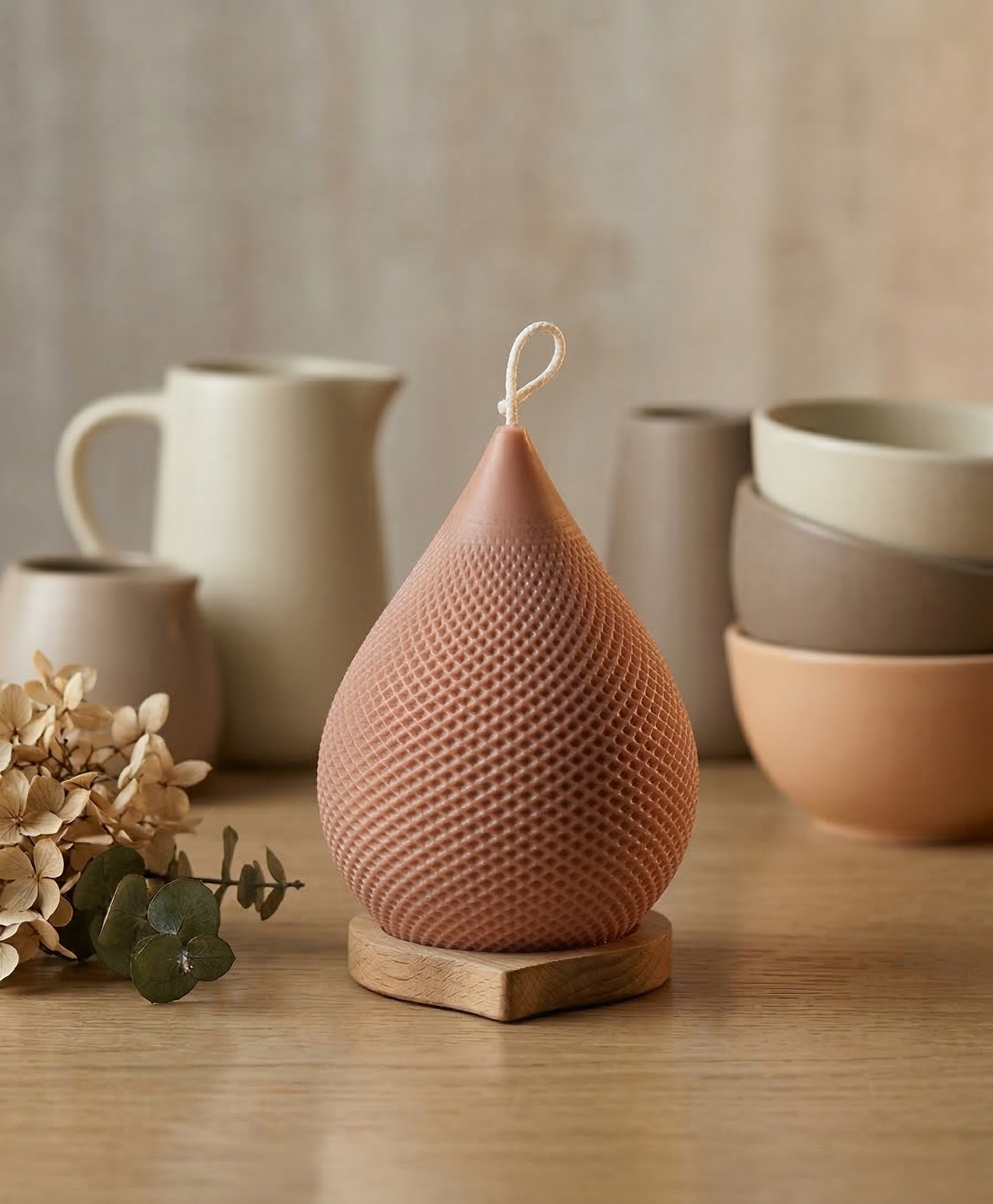 Teardrop Candle | Home Decor Accent