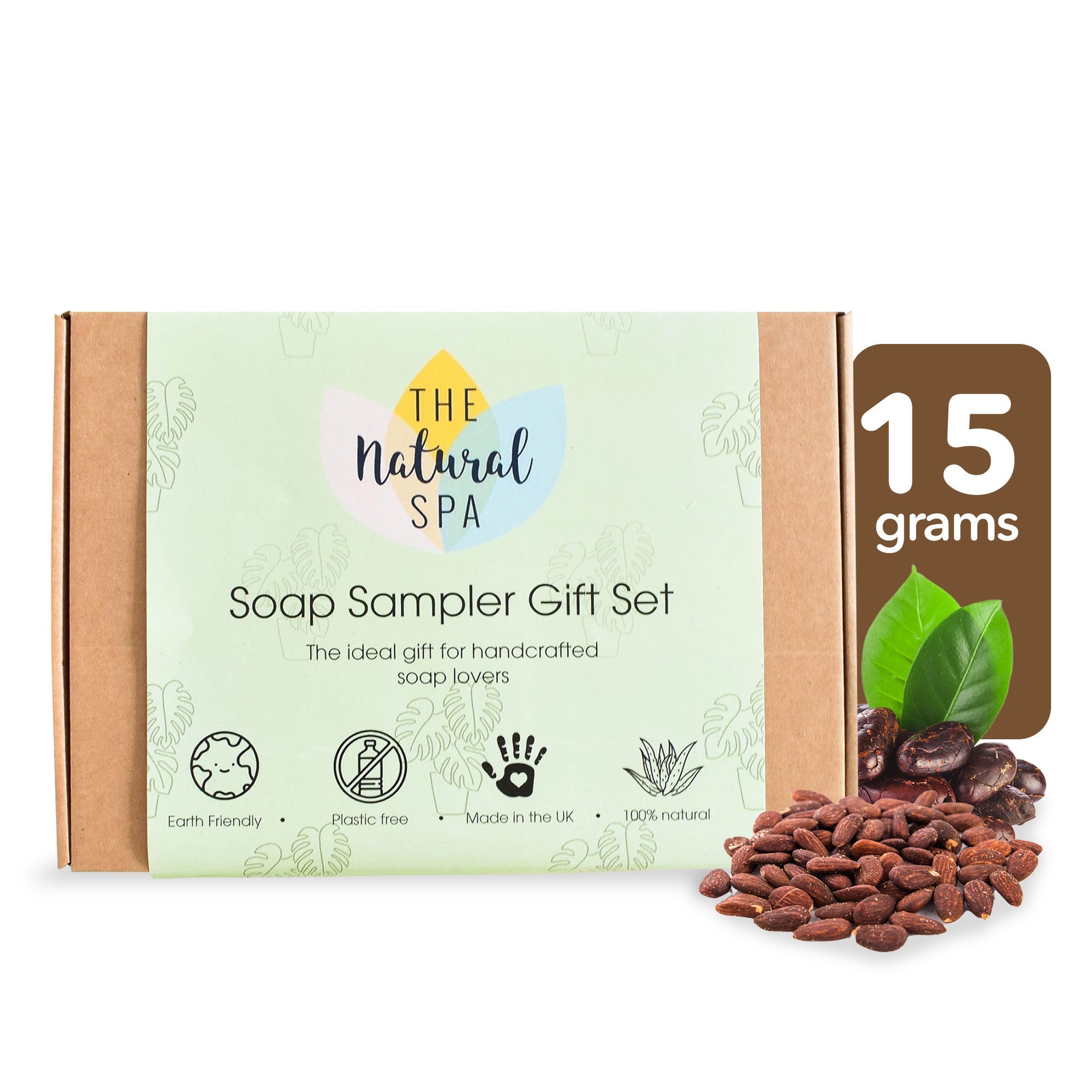 Soap Sampler Gift Set -  8 x 15g  Mini Travel Soaps - Letterbox Sized gift set