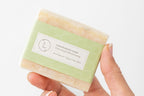 2 x Lemongrass Natural Soap Bar, Handmade Body Soap Gift