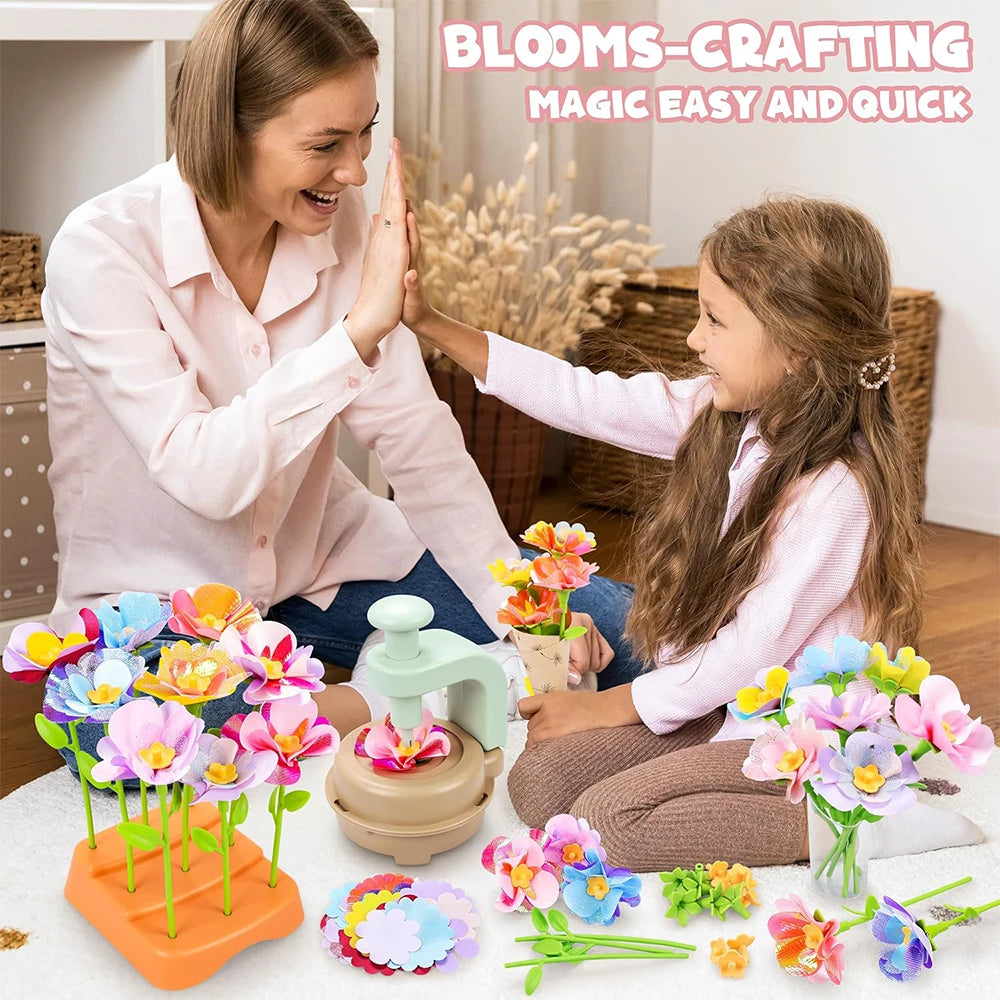 BloomCraft™ Flower Kit 🌸 — Press, Create & Play