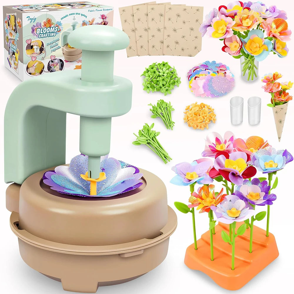 BloomCraft™ Flower Kit 🌸 — Press, Create & Play