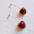 Sweet Cherry Drop Earrings