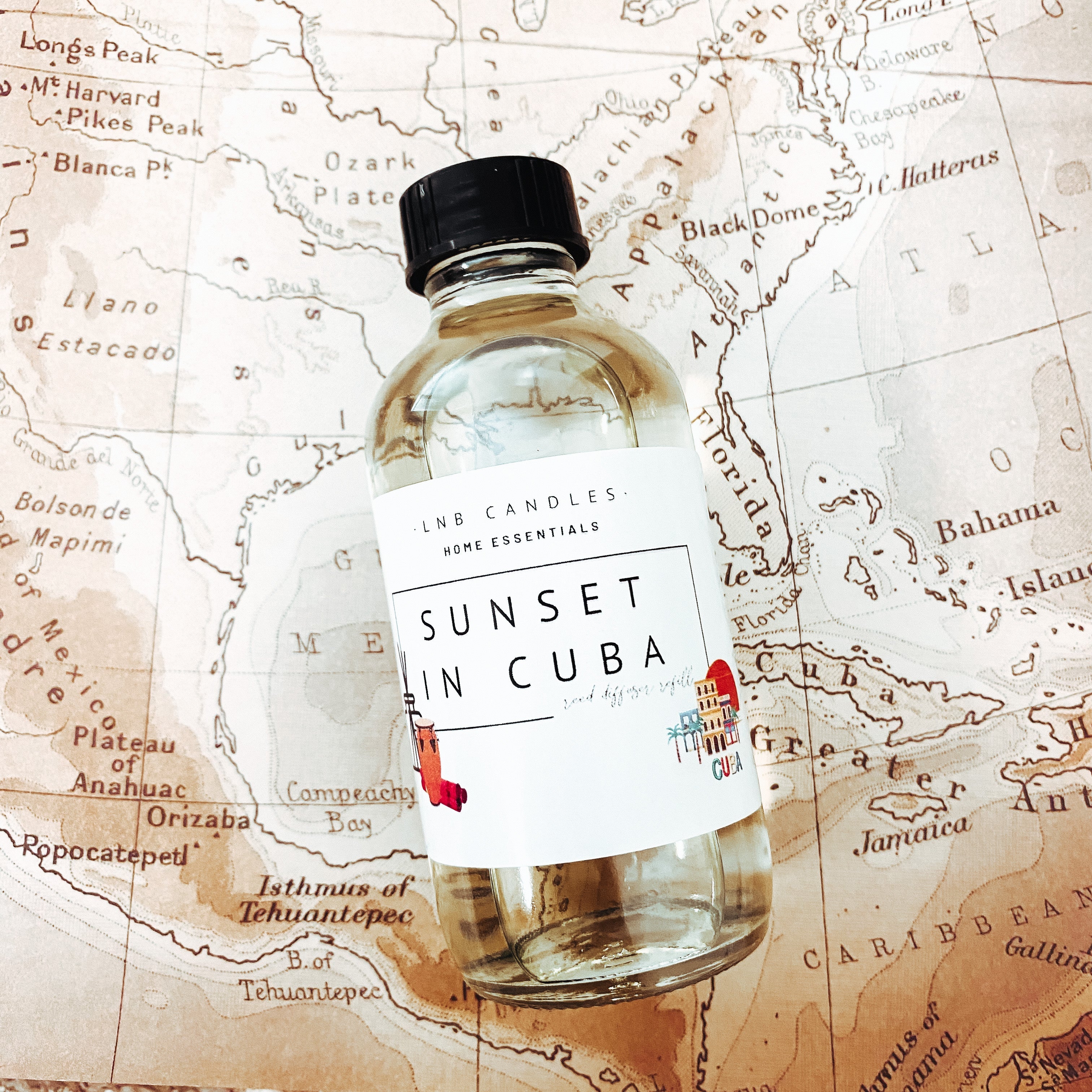 Sunset In Cuba Reed Diffuser Refill