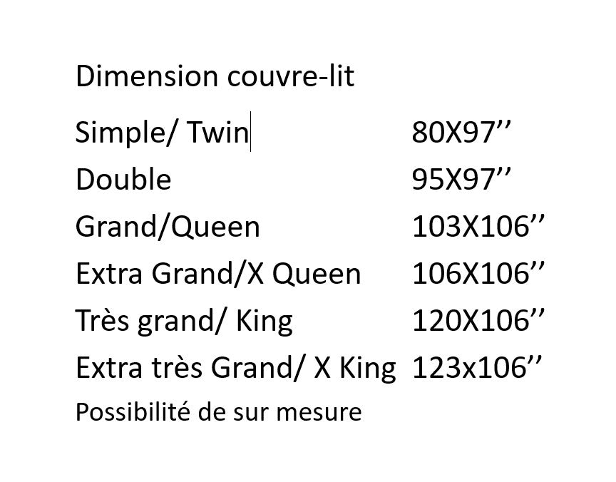 Couvre-lit  Marianne